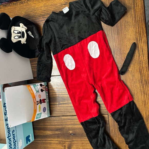 Disguise Mickey Mouse Infant Costume - Black and Red - Picture 5 of 13